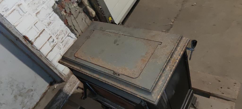 Poêle charbon et bois, Poêle à charbon, Enlèvement, Utilisé, Bois