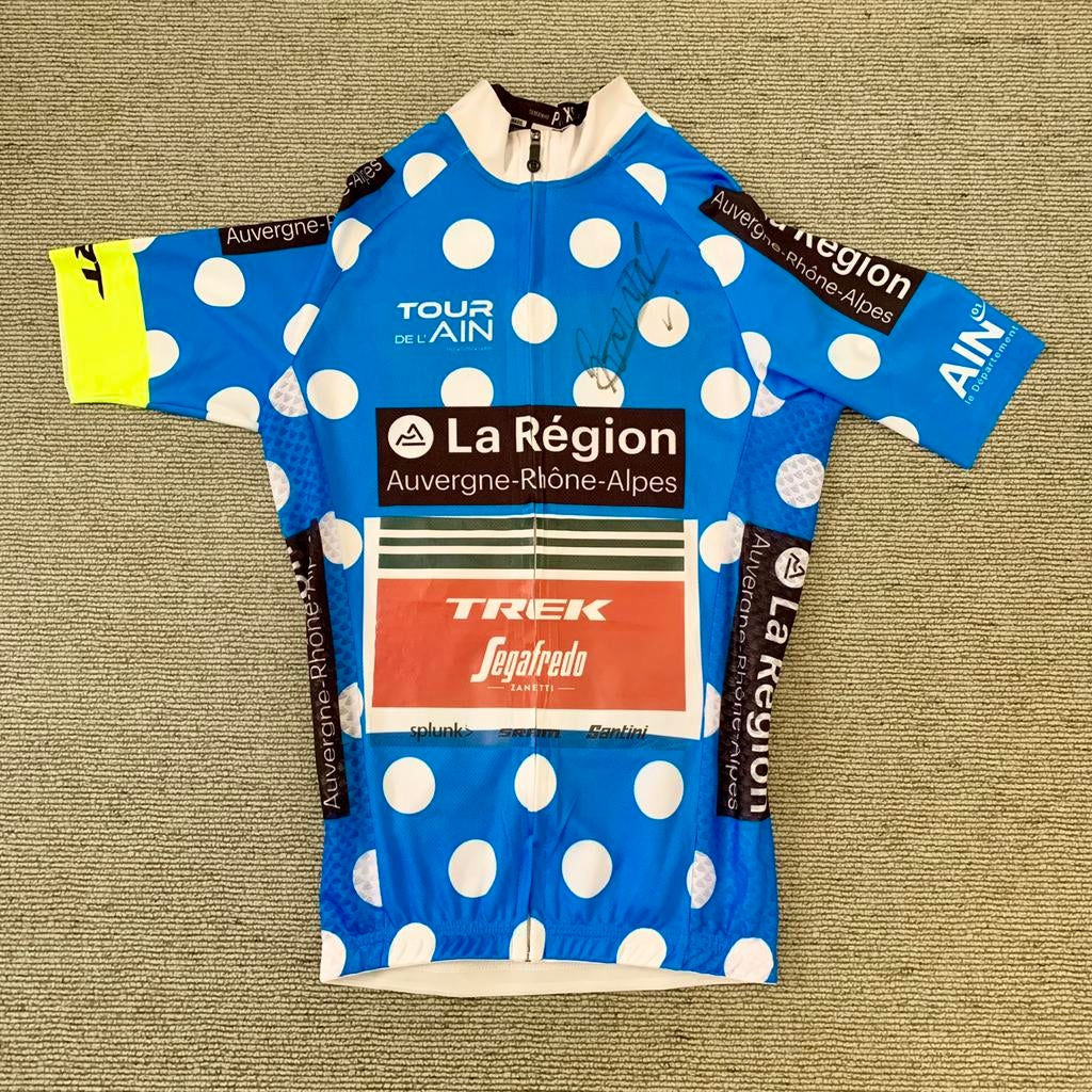 Trek Segafredo Tour de l’Ain 2020 Mountains Jersey Bernard, Maat XS of kleiner, Zo goed als nieuw, Shirt