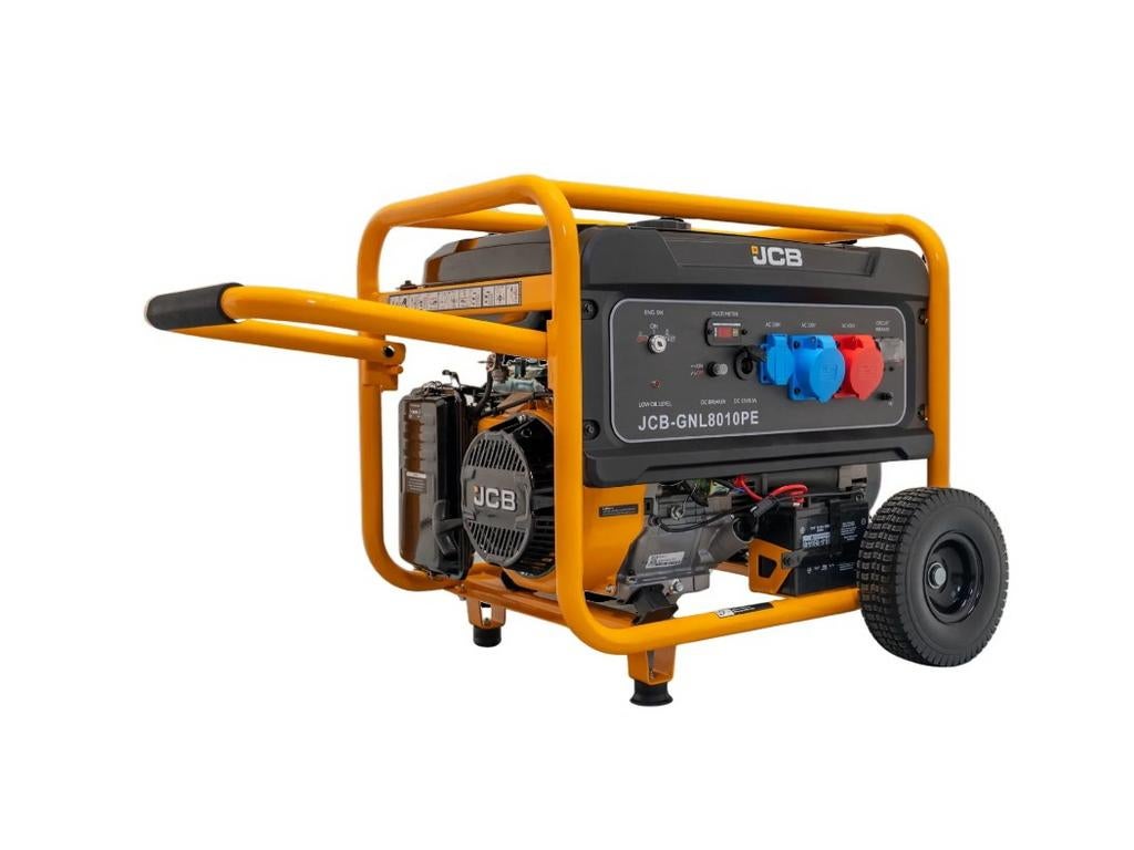 JCB Benzine Generatoren groot/klein, Doe-het-zelf en Bouw, Aggregaten, Ophalen, Elektrisch startend, Benzine, Nieuw