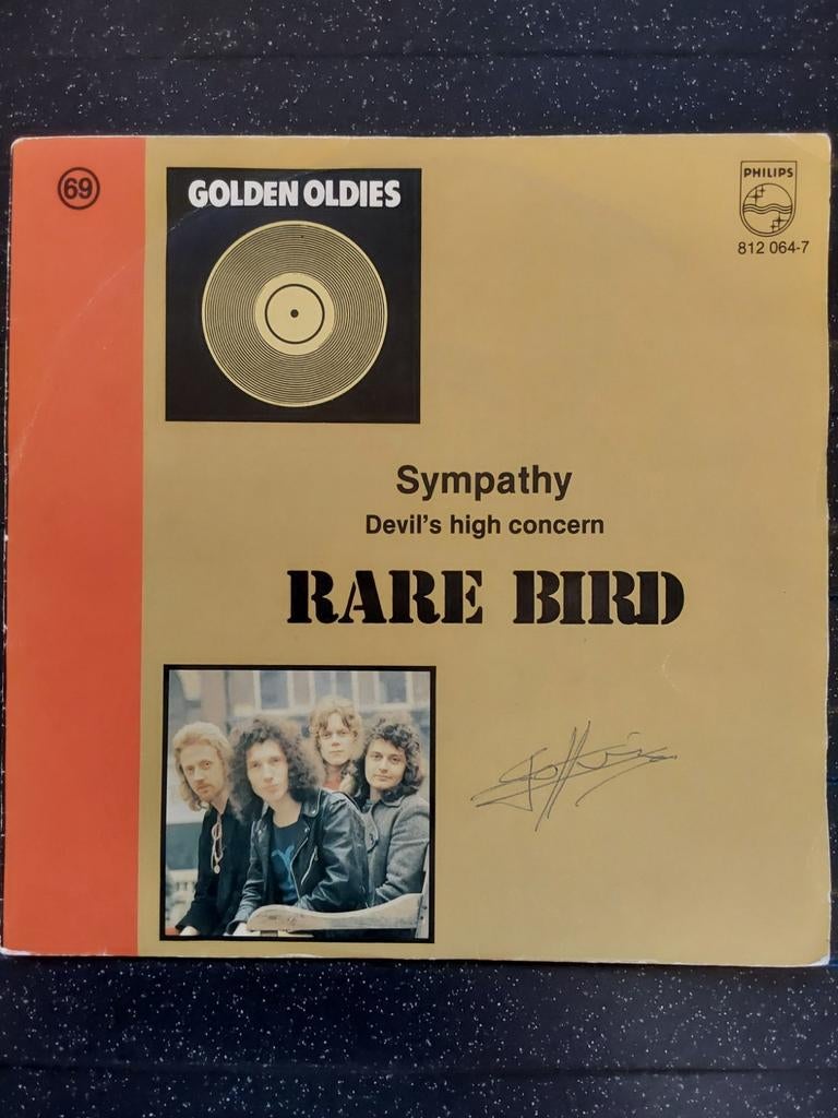 45T Rare Bird - Sympathy, Ophalen of Verzenden, Gebruikt, Pop