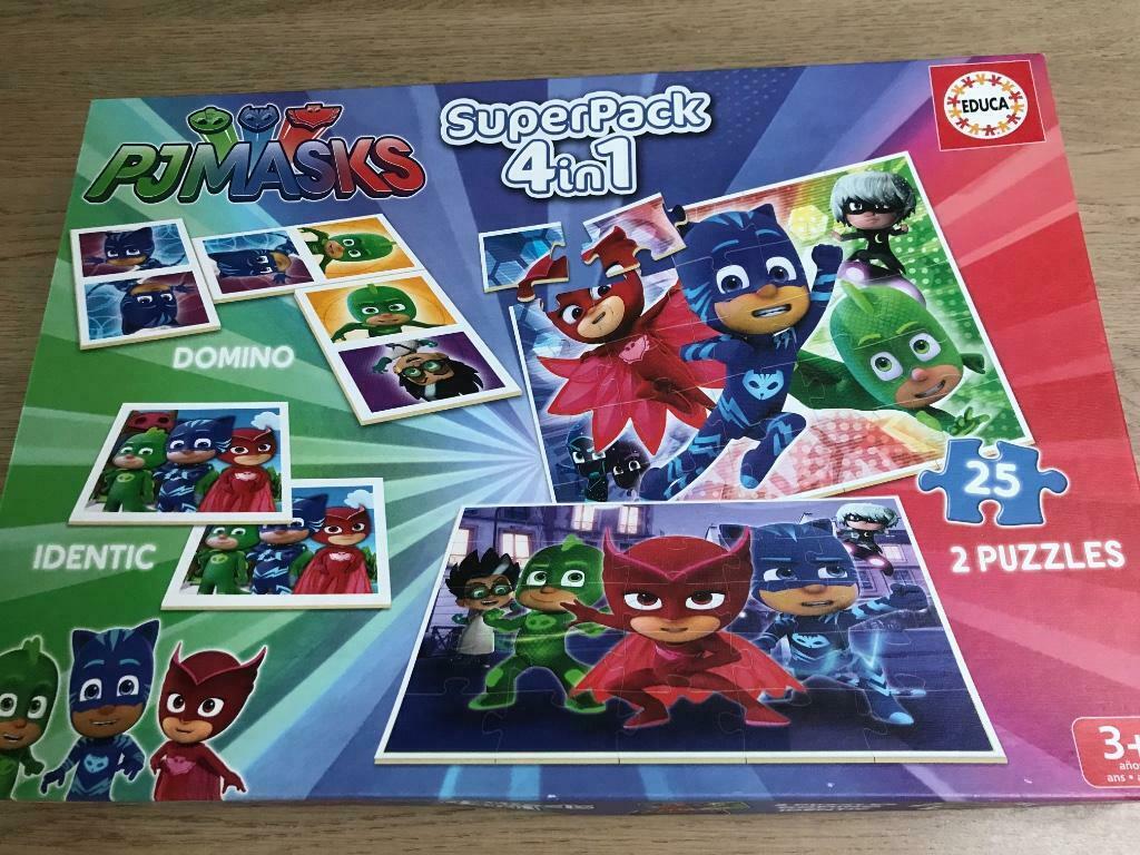 Pyjamahelden- Pjmasks puzzels en spelletjes, Kinderen en Baby's, Ophalen of Verzenden, Zo goed als nieuw