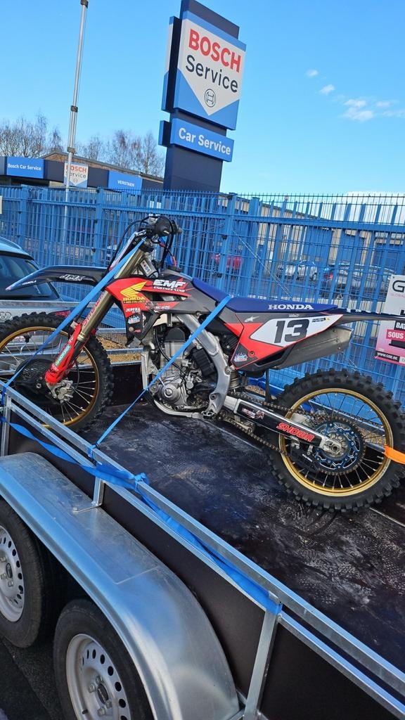 Honda CRF 450 50e motorfiets 60h zuiger 10hr geleverd met fi, Motoren, 450 cc, Particulier, Crossmotor