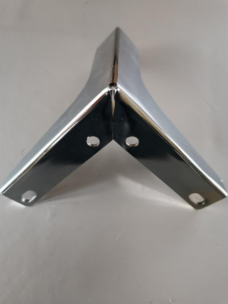 PIEDS POUR FAUTEUIL CHROME, Antiquités & Art, Enlèvement ou Envoi