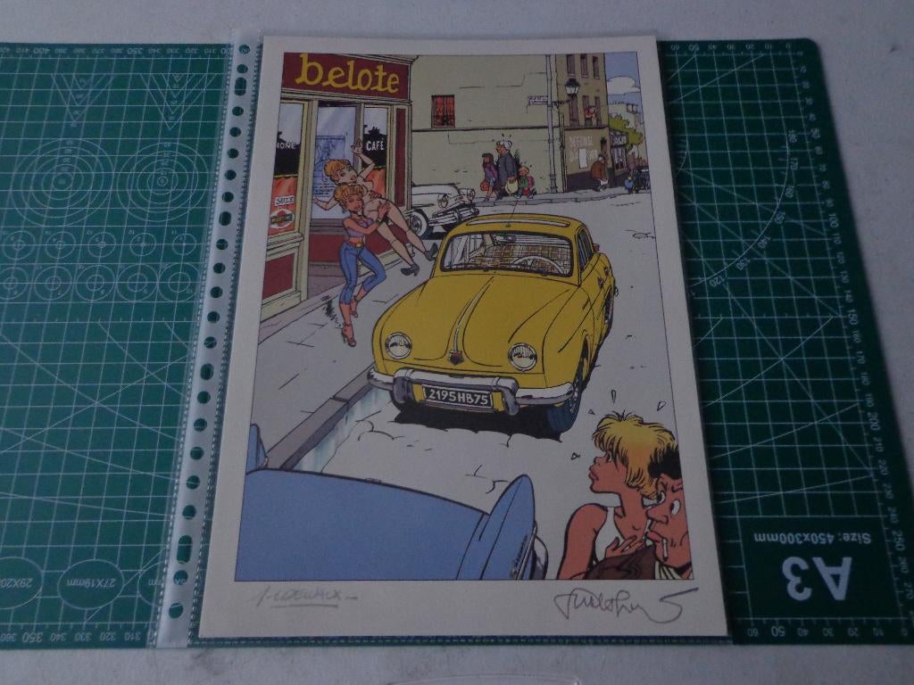 Walthéry - Delvaux Pin-up en Renault Dauphine auto, Boeken, Ophalen of Verzenden, Nieuw