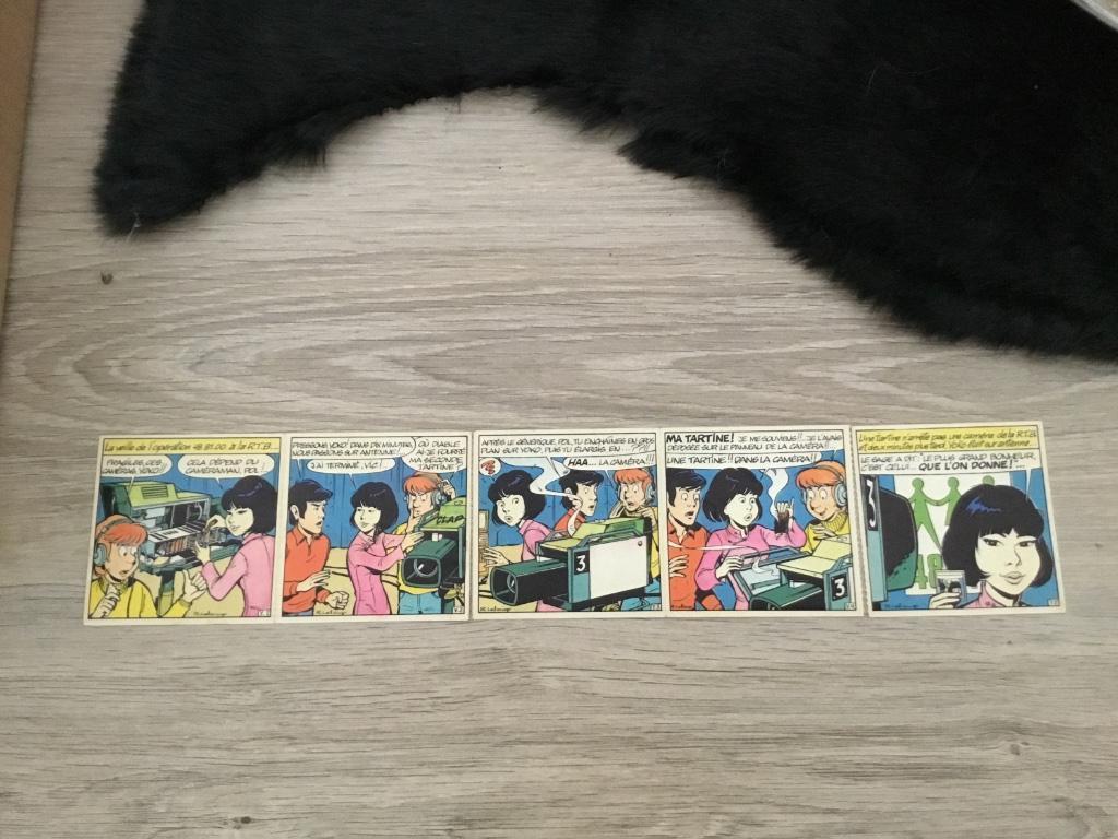 Stripsticker opération 48.81.00 - Yoko Tsuno, Collections, Envoi, Autres personnages, Image, Affiche ou Autocollant