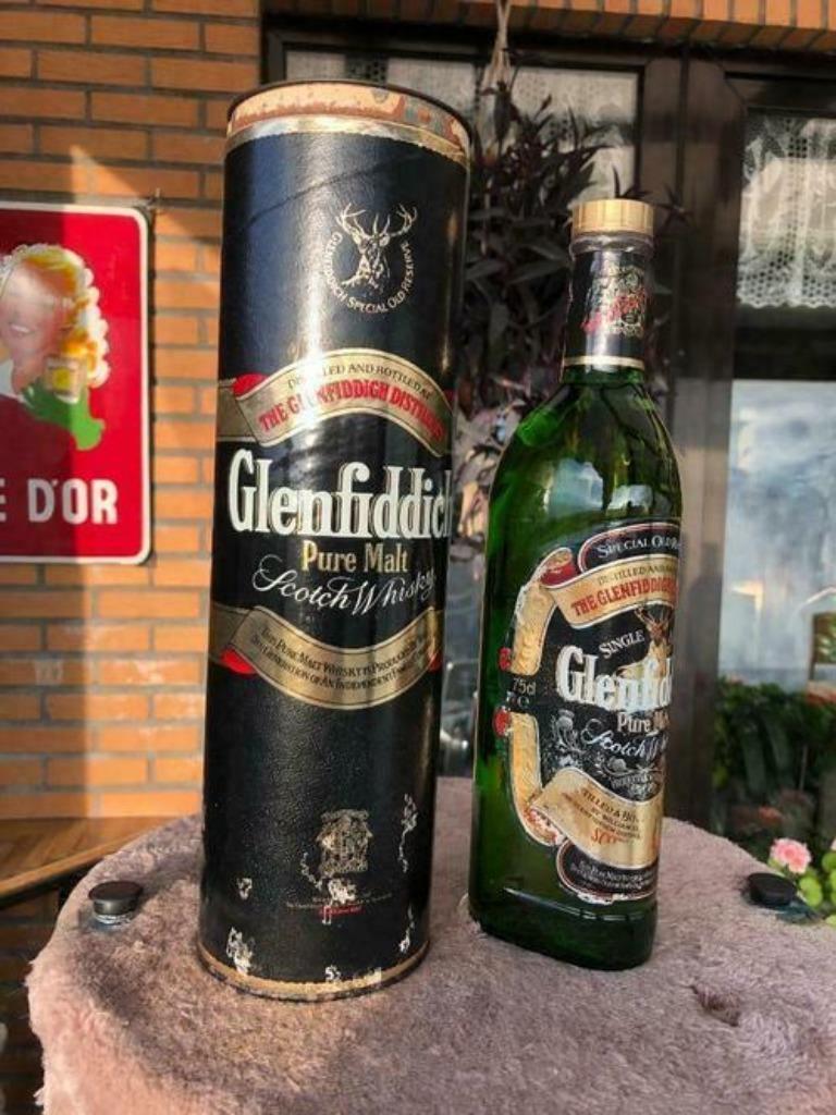 1 bouteille de Whisky Glenfiddich Pure Malt 1987, Collections, Vins, Neuf, Enlèvement ou Envoi, Pleine, Autres types