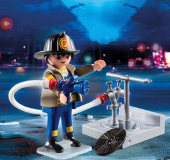 Playmobil 4795 Brandweerman met brandkraan, Nieuw