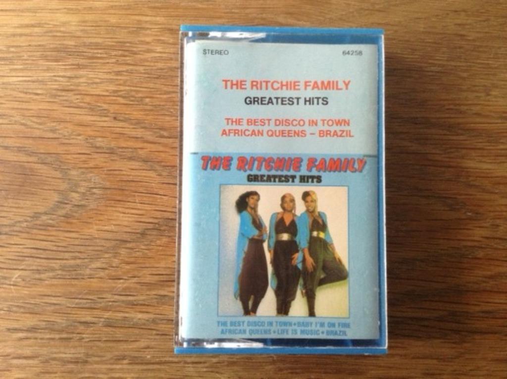muziekcassette the ritchie family, Cd's en Dvd's, Cassettebandjes, Ophalen of Verzenden, R&B en Soul, 1 bandje, Origineel
