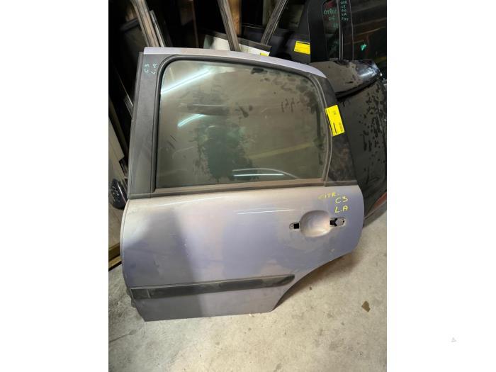 Portière 4portes arrière gauche d'un Citroen C3 (KNA), -, 3 mois de garantie, Utilisé, Porte