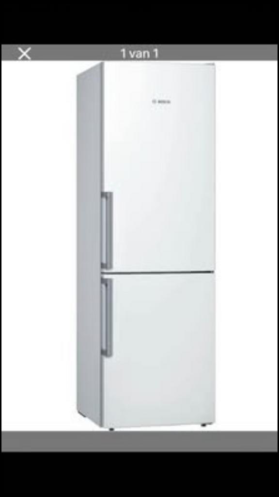 Réfrigérateur Bosch KGE368WCP/09 Nouveau prix était de 720€, Enlèvement, Comme neuf, Avec compartiment congélateur