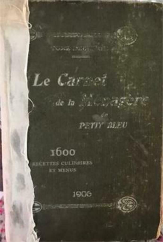Oud kookboek: le carnet de la menagere du "petit bleu", Ophalen of Verzenden, Gelezen