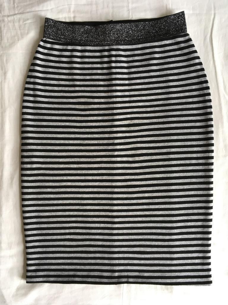 Imperial - stretch kokerrok met strepen - maat M, Vêtements | Femmes, Taille 38/40 (M), Enlèvement ou Envoi, Comme neuf, Imperial