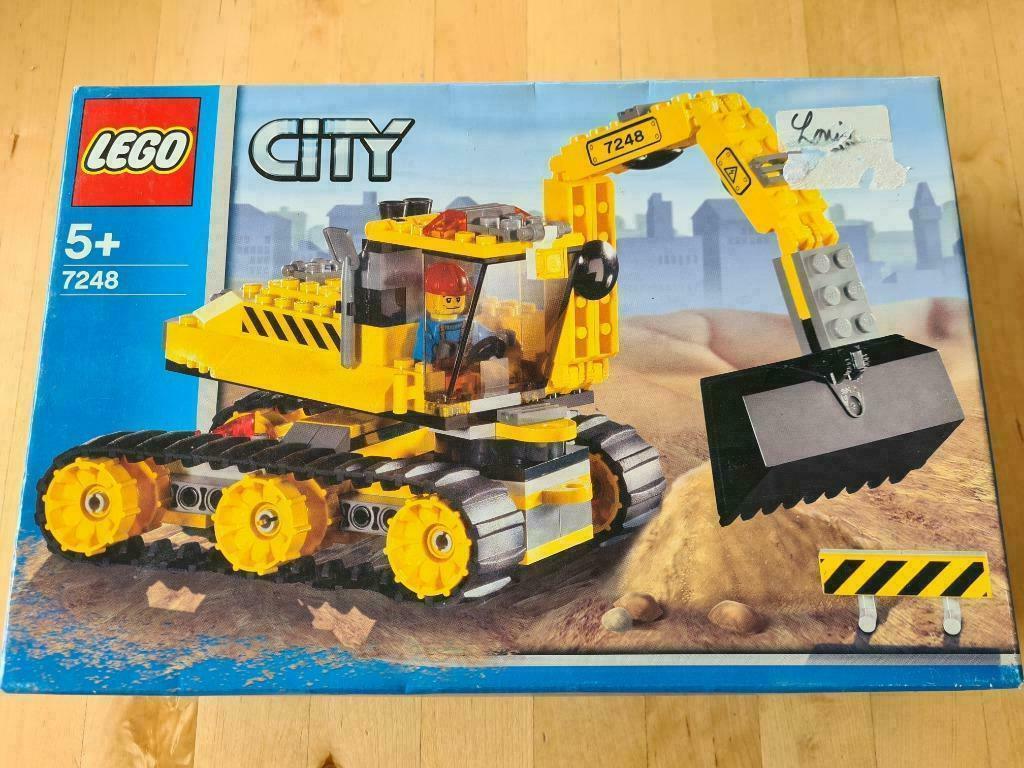 Lego City : La pelleteuse : 7248, Kinderen en Baby's, Speelgoed | Duplo en Lego, Ophalen of Verzenden, Zo goed als nieuw, Complete set