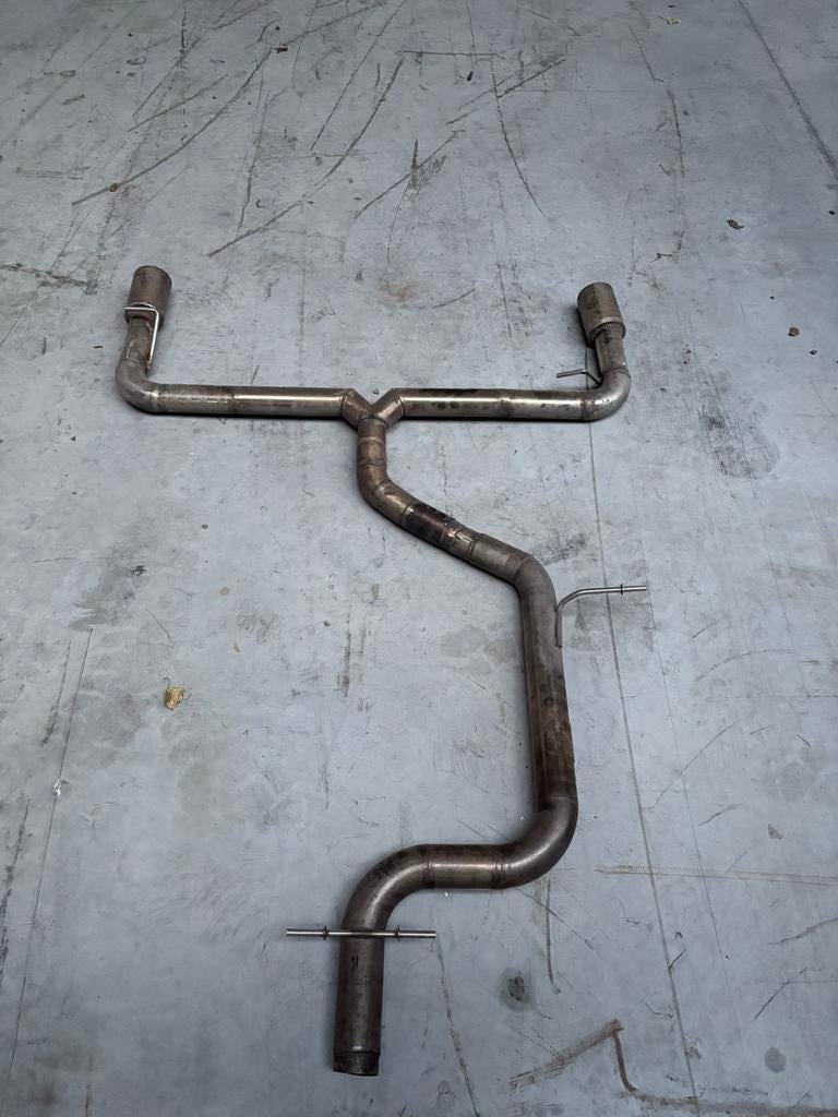 Straight pipe, Ophalen, Gebruikt