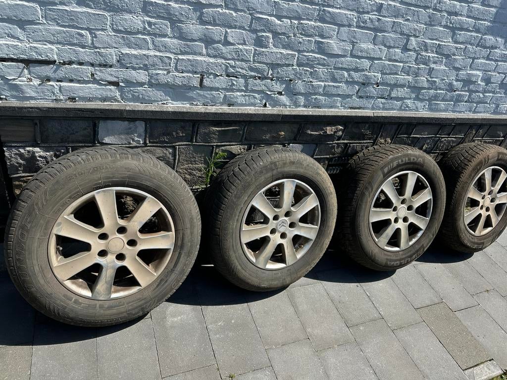 Velgen met banden citroen peugeot 5x108, Auto-onderdelen, Ophalen