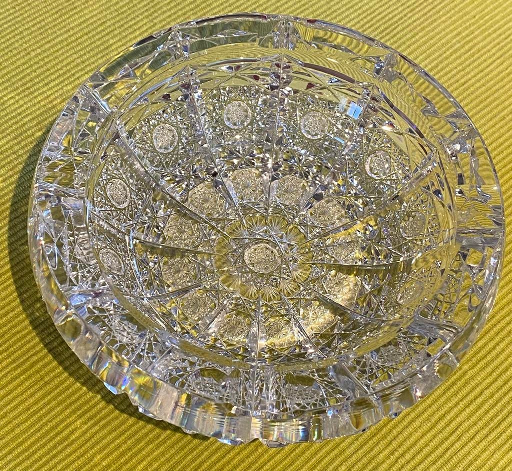 Kristallen asbak, Antiek en Kunst, Antiek | Glaswerk en Kristal, Ophalen