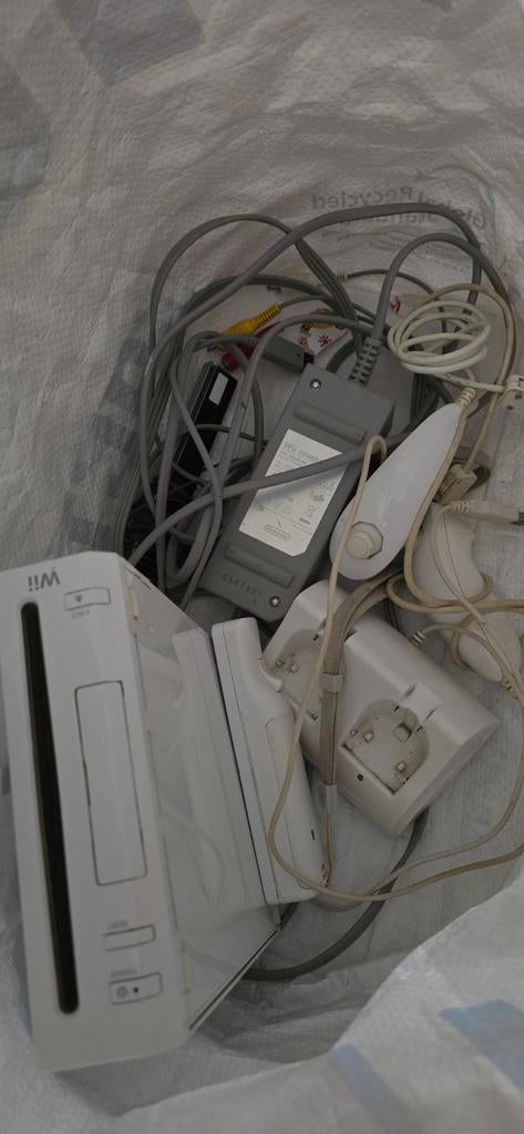 Wii met spelletjes en balance board, Ophalen
