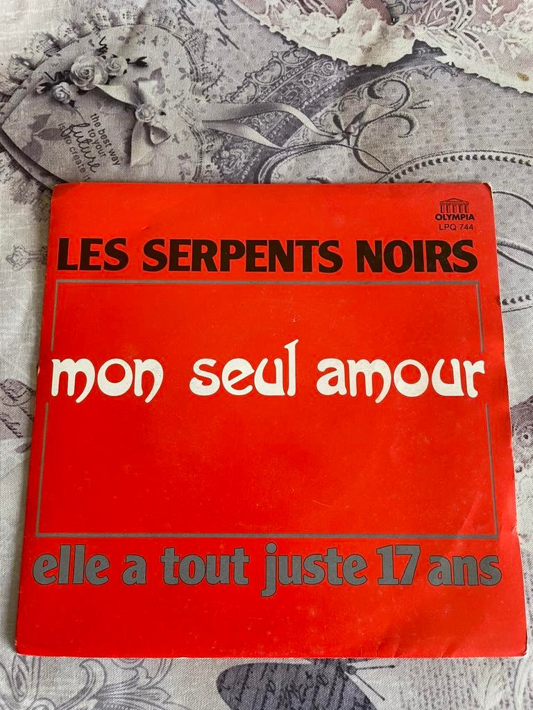 Les serpents noirs - mon seul amour, CD & DVD, Enlèvement ou Envoi