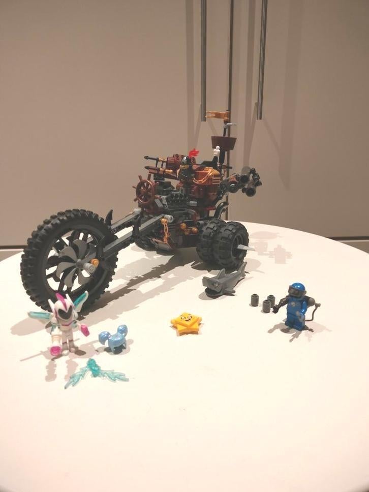 Lego movie 2 70834 Le tricycle à moteur Heavy Metal de Metal, Enlèvement ou Envoi, Comme neuf, Ensemble complet, Lego