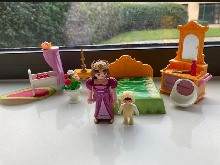 Chambre royale avec berceau Playmobil, Enlèvement ou Envoi, Comme neuf