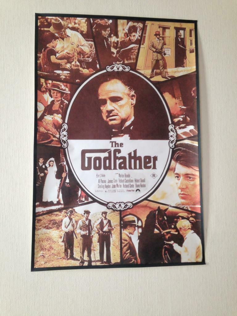 Poster Godfather Parrain Peet Vader, Envoi, Neuf