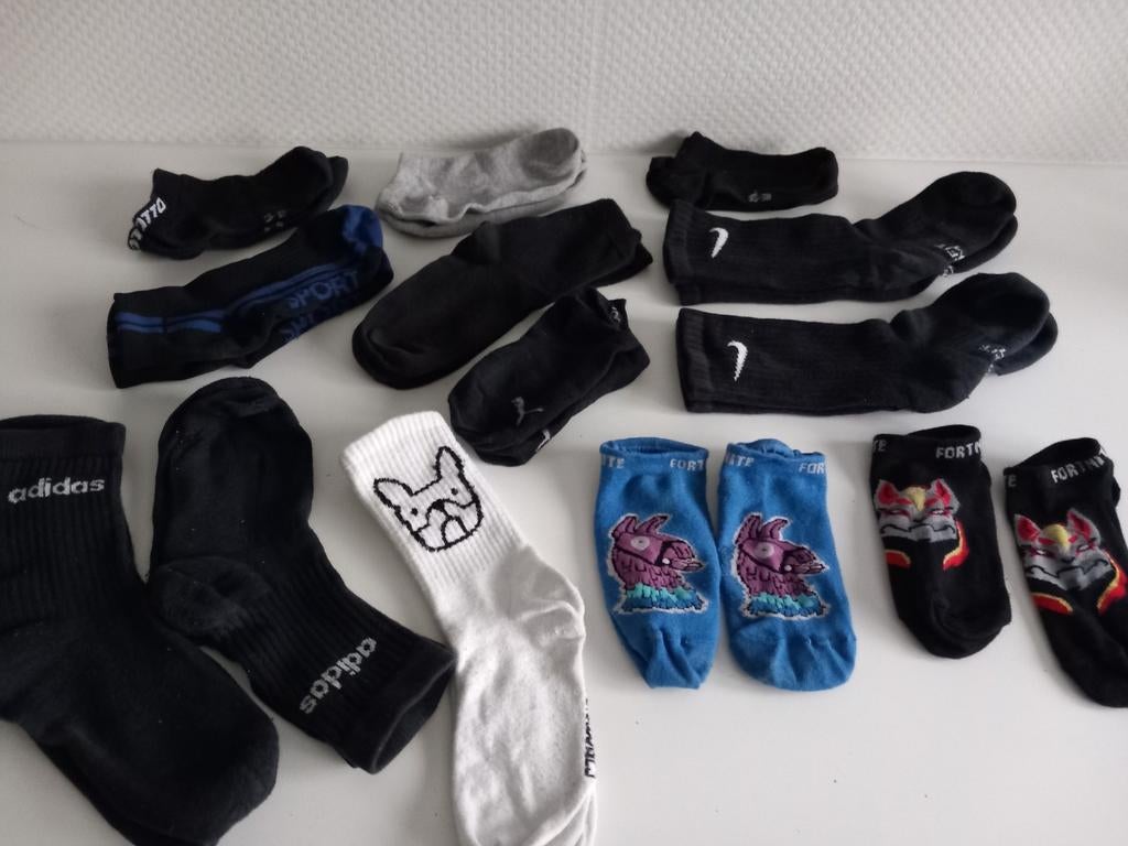 26 paar kousen, maat 35-38, Enlèvement, Chaussettes
