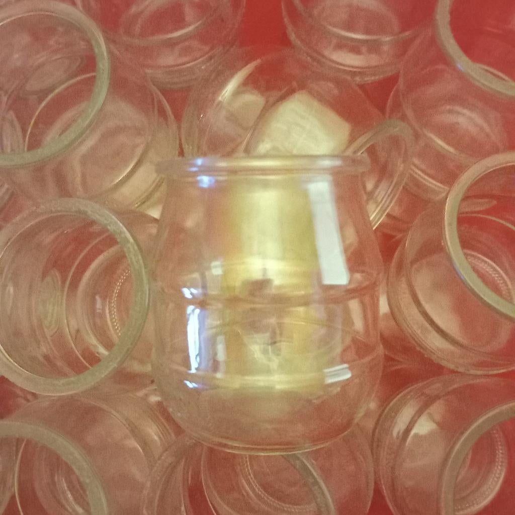 Glazen potjes, Hobby en Vrije tijd, Ophalen, Nieuw