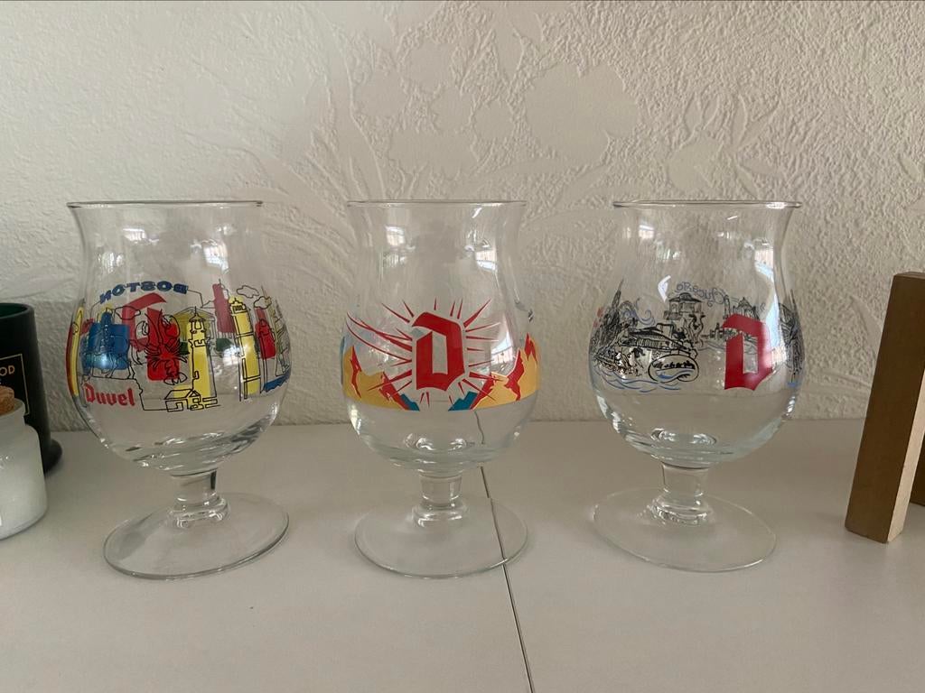 Verre Duvel, série américaine, Enlèvement ou Envoi, Comme neuf, Verre à bière