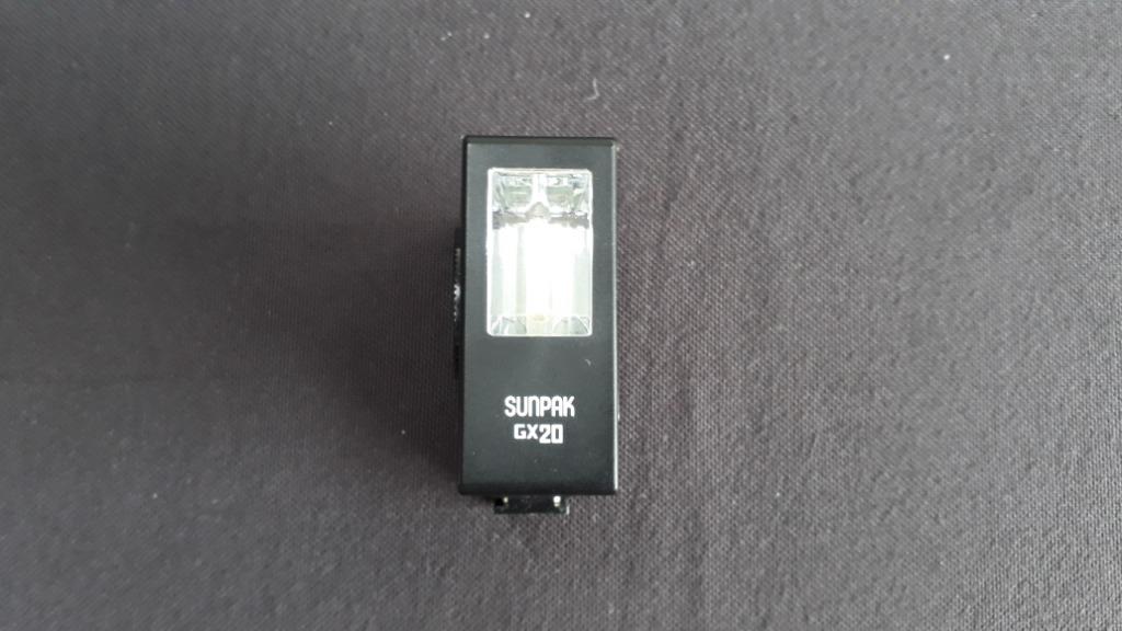 Flits Sunpak GX20, TV, Hi-fi & Vidéo, Photo | Flash, Enlèvement, Utilisé