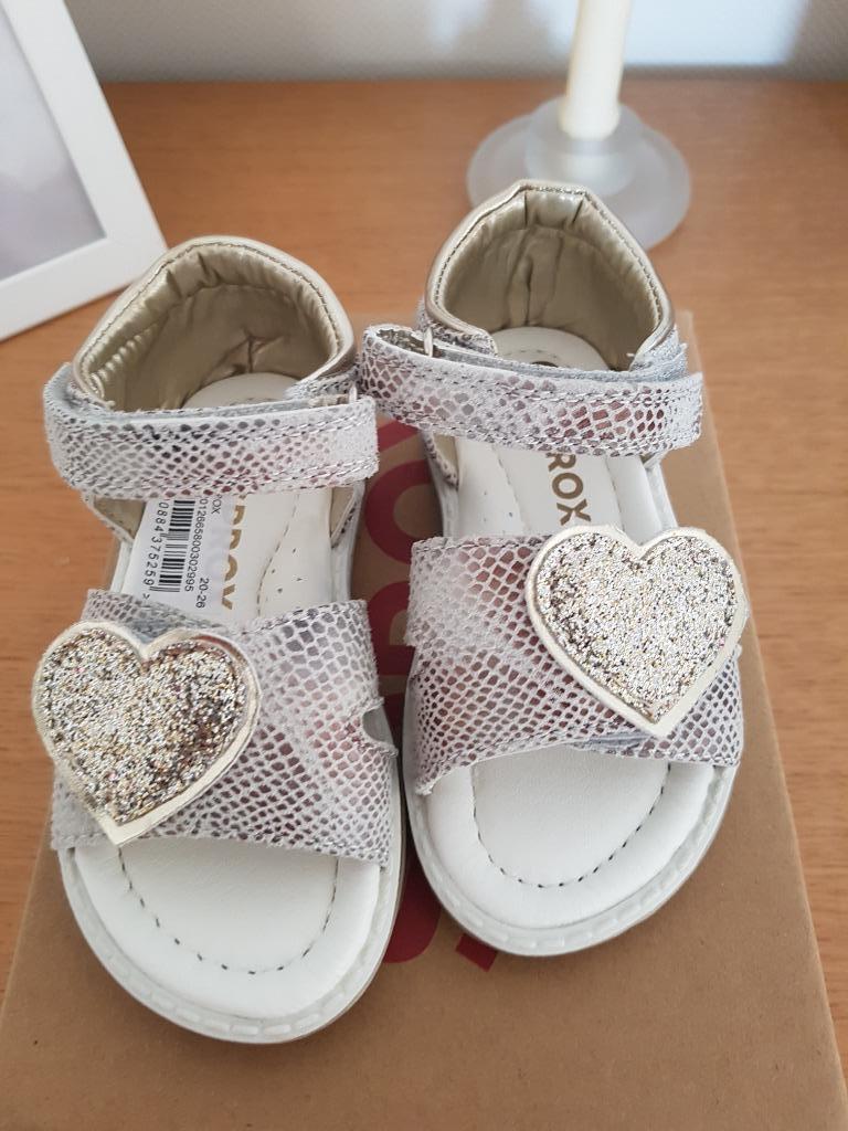 sandalen grijs maat 22, Neuf, Enlèvement ou Envoi, Bottines, Fille