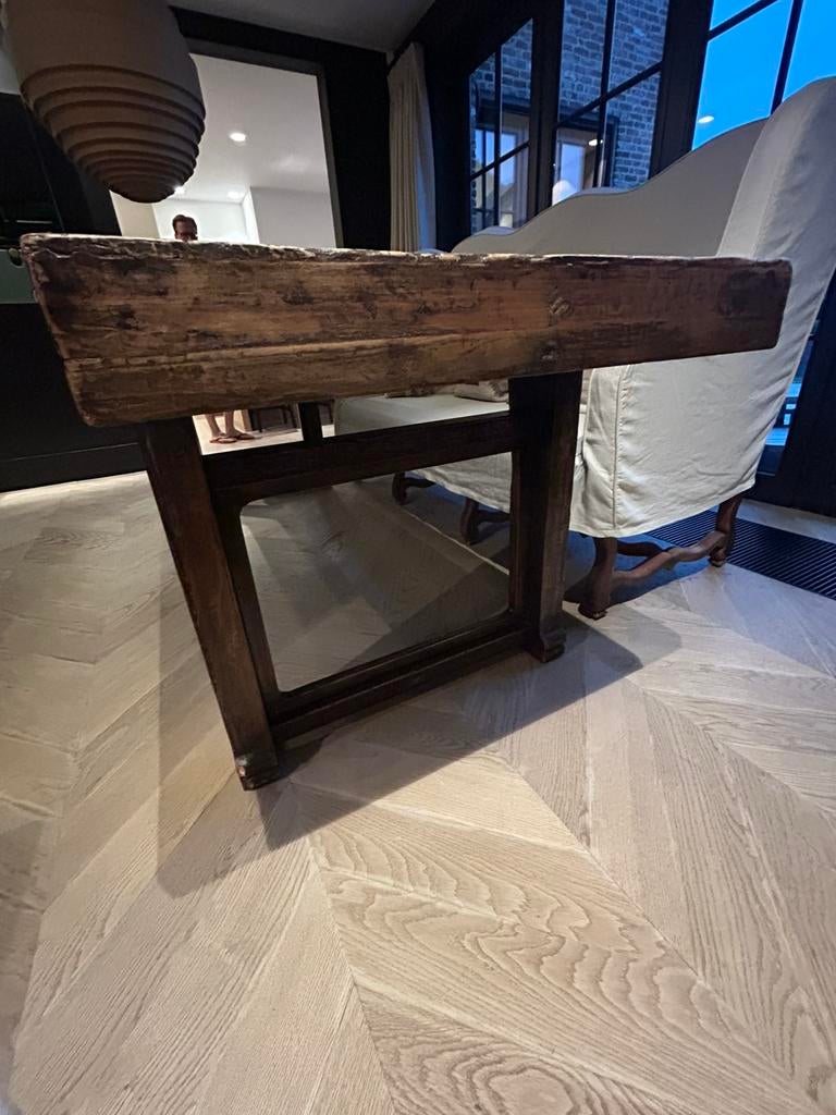 Houten tafel, Maison & Meubles, Tables | Tables à manger, Comme neuf, Enlèvement, 50 à 100 cm, Rectangulaire