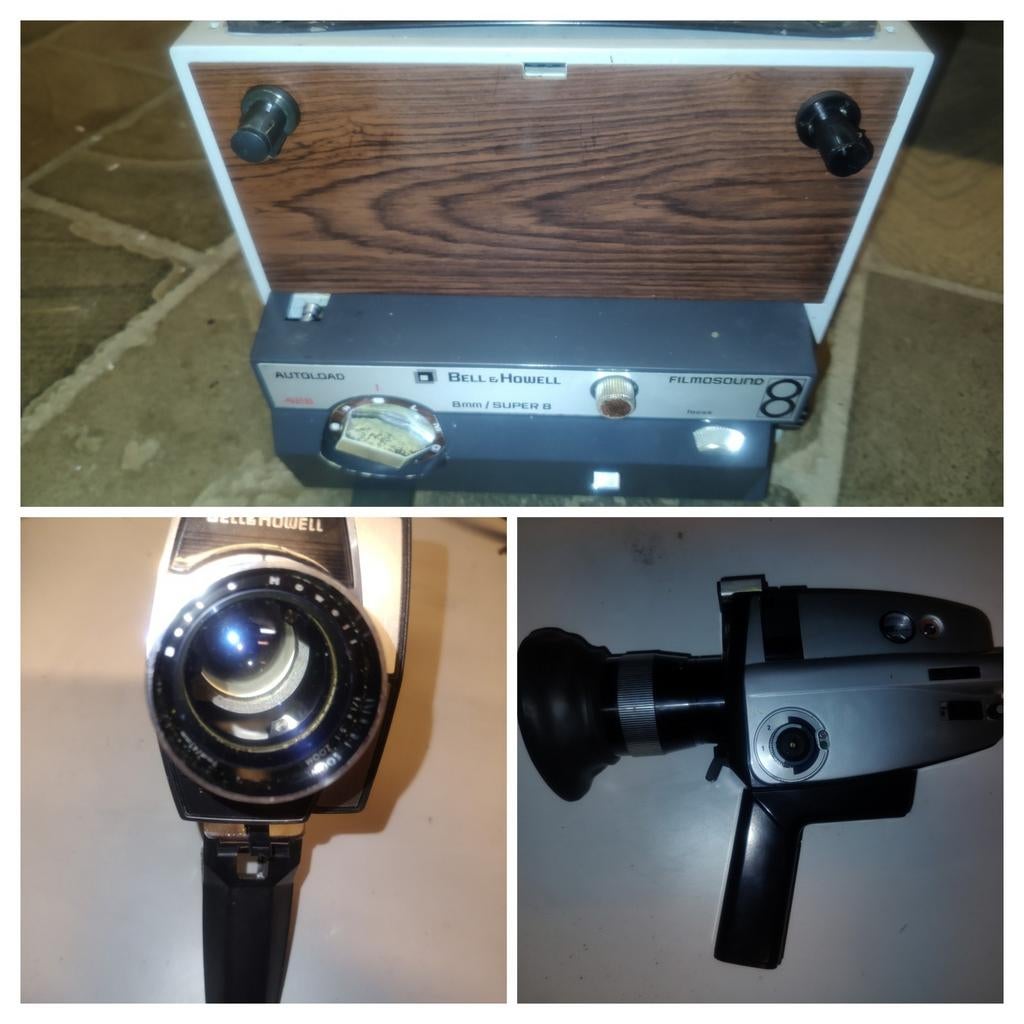 Super 8 projector en 2 camera's, Enlèvement, Projecteur
