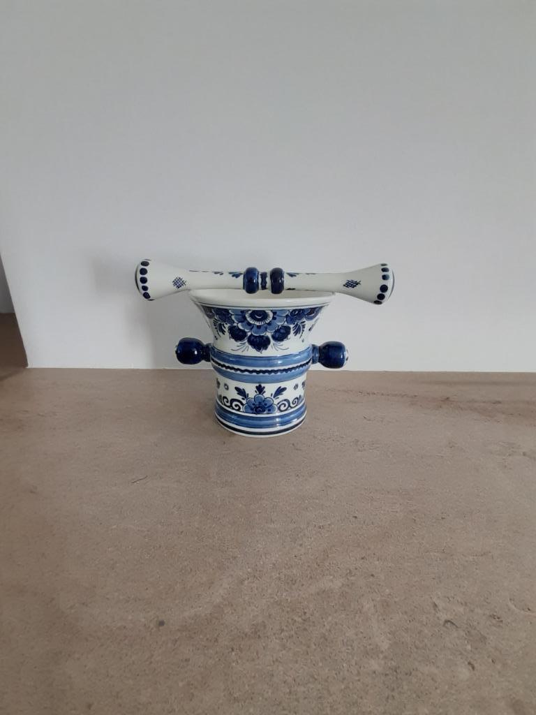 Vijzel in Delfts blauw - in zeer goede staat -, Ophalen