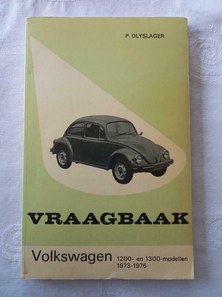 Vraagbaak Volkswagen Vw Kever Olyslager, Ophalen of Verzenden