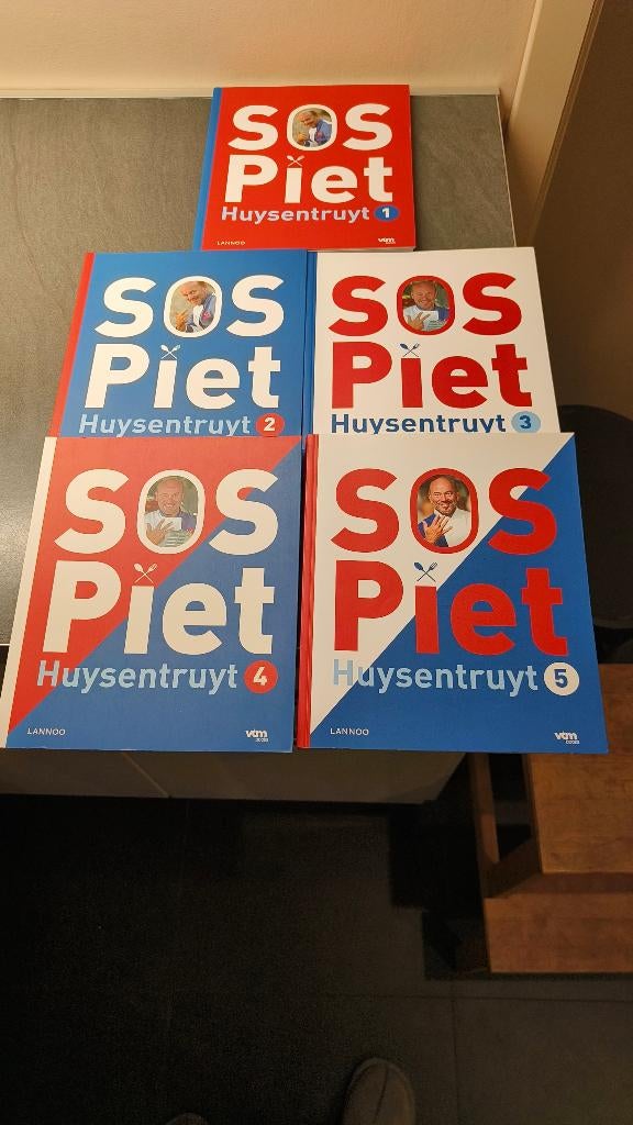 SOS Piet livres de cuisine, Enlèvement, Comme neuf, Autres régions, Gâteau, Tarte, Pâtisserie et Desserts