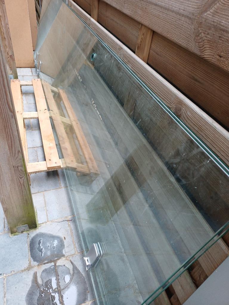 porte en verre, Enlèvement, Comme neuf