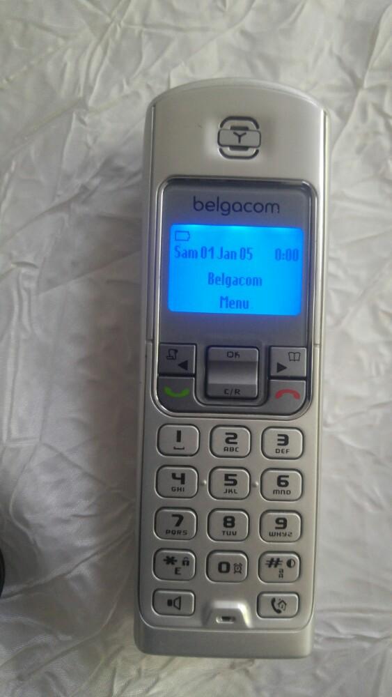Telephone fixe sans fil dect belgacom twist 456 duo, Enlèvement ou Envoi