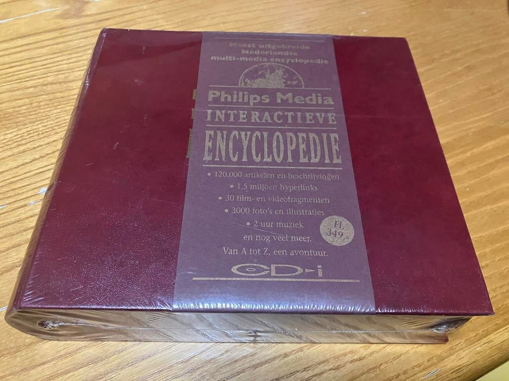 Philips Media Encyclopedie - retro CD-I - sealed!, Enlèvement, Neuf, dans son emballage