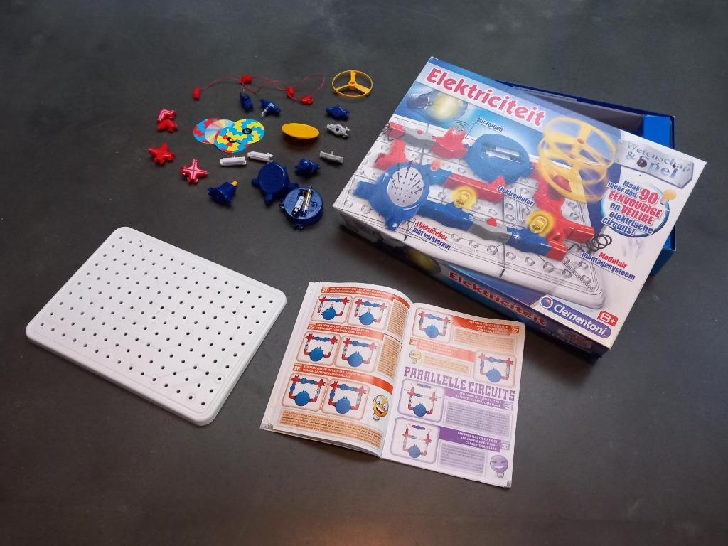 Clementoni Wetenschapsspel Elektriciteit, Kinderen en Baby's, Speelgoed | Educatief en Creatief, Ophalen of Verzenden, Gebruikt