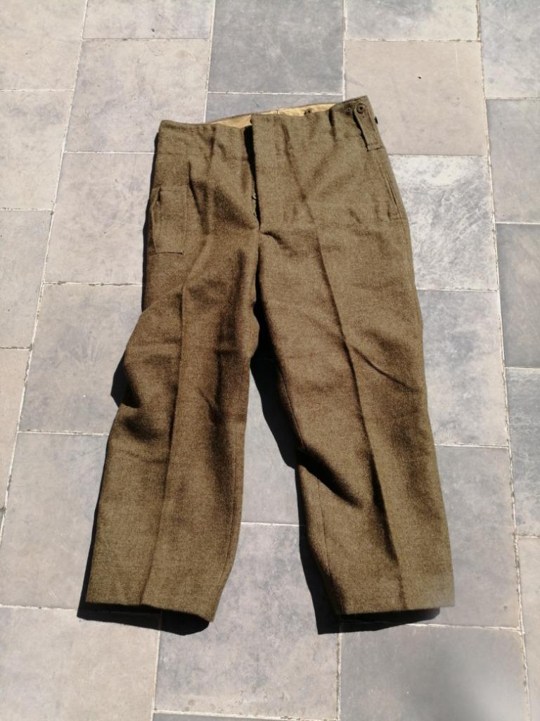 CANADA - WWII - PANTALON BATTLE DRESS 1944 (MB), Collections, Objets militaires | Seconde Guerre mondiale, Enlèvement ou Envoi