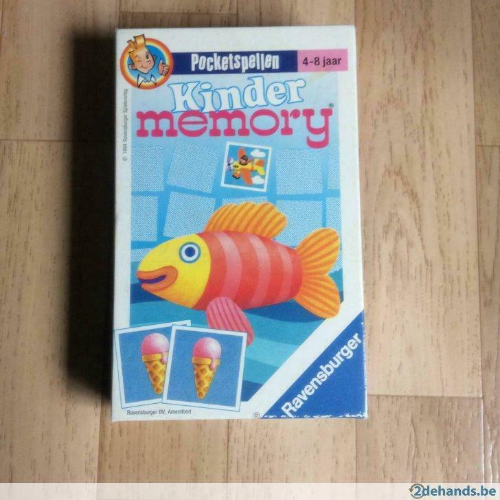 Kindermemory Ravensburger, Hobby en Vrije tijd, Gezelschapsspellen | Overige, Ophalen of Verzenden, Gebruikt