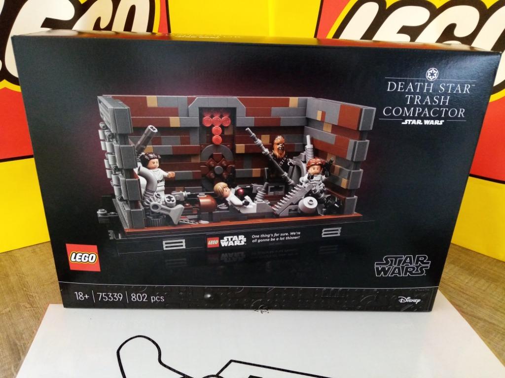 LEGO - 75339 - Death Star Afvalpers diorama, Kinderen en Baby's, Speelgoed | Duplo en Lego, Ophalen of Verzenden, Nieuw, Complete set