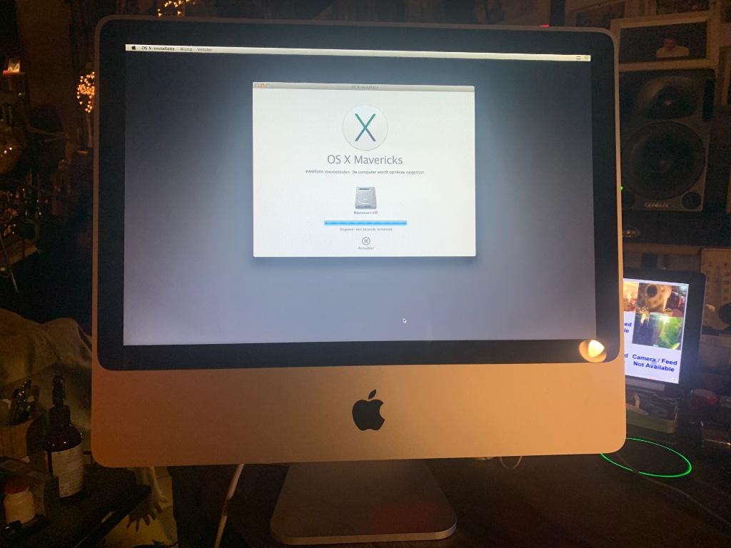 iMac (20-inch, Early 2008) geen muis geen keyboard, Computers en Software, Gebruikt, HDD, IMac, Ophalen of Verzenden