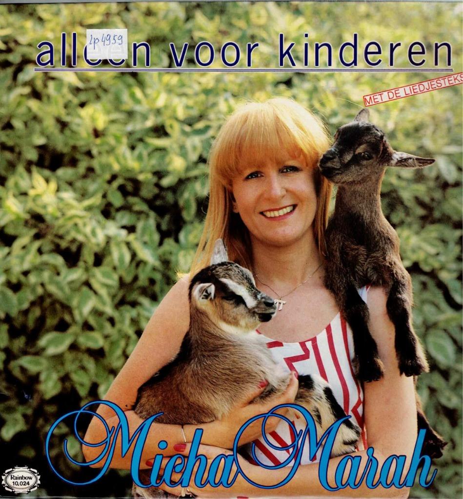 Vinyl, LP   -   Micha Marah – Alleen Voor Kinderen, Enlèvement ou Envoi, Autres formats