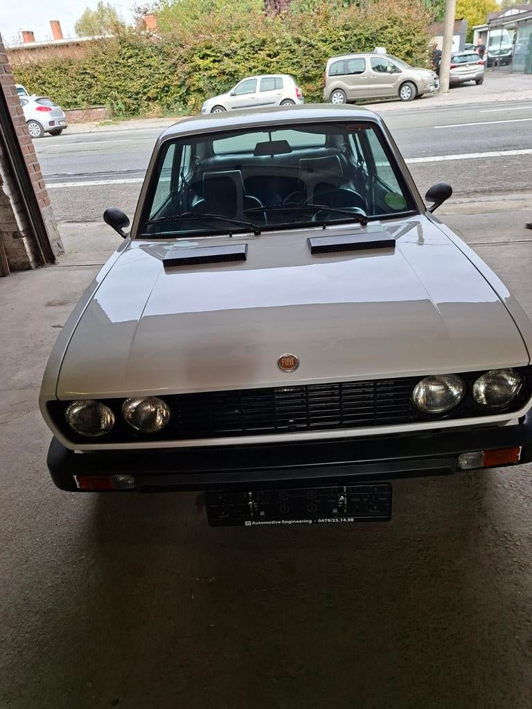 Fiat 128 coupé de 1978, Auto's, Fiat, Lederen bekleding, Blauw, Leder, Particulier