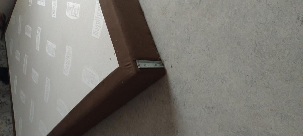 Boxspring voor 2 personen 2m x 1,60m, Ophalen, Gebruikt