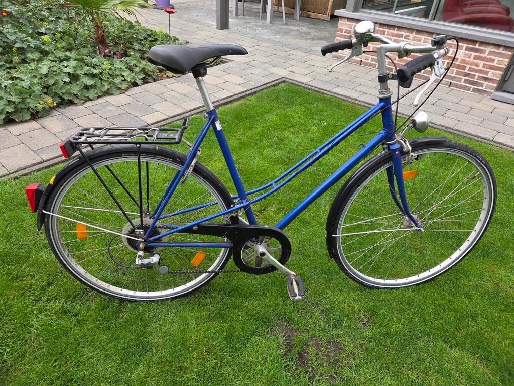 Retro fiets, Ophalen