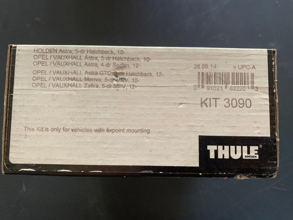 Thule kit 3090 Opel astra meriva zafira, Enlèvement, Neuf