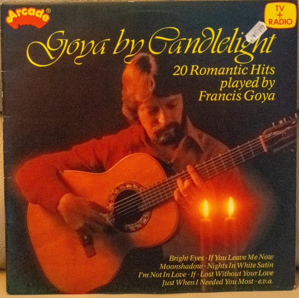 LP Francis Goya - Goya by candlelight, Cd's en Dvd's, Vinyl | Pop, Zo goed als nieuw, 12 inch, Ophalen of Verzenden