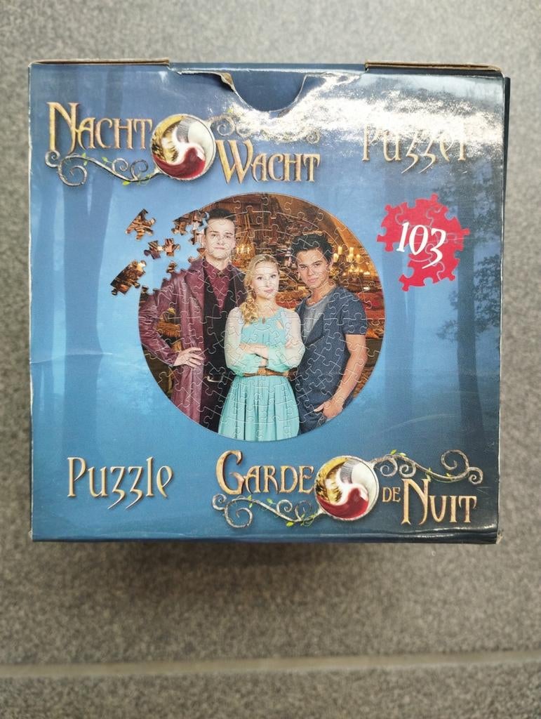Puzzel nachtwacht 103 stukjes, Kinderen en Baby's, Speelgoed | Kinderpuzzels, Ophalen of Verzenden, Zo goed als nieuw